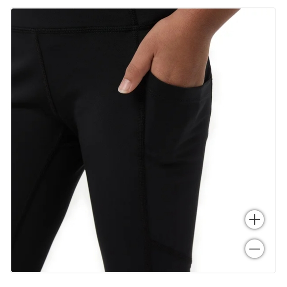 New 32 Degrees Youth 2-pack Assorted Bottoms Leggings Black Gray Size XS 5/6 NWT - Picture 4 of 5